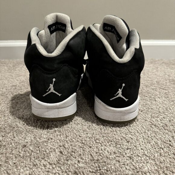 Size 10- Nike Air Jordan 5 V Retro Oreo Moonlight Black White CT4838-011 Clean - Picture 5 of 8